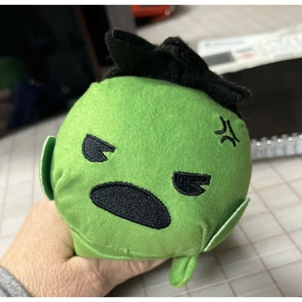 Yoobi Pencil‎ Case Kids OS Green New Marvel Hulk Plush Character Zipper Pouch
